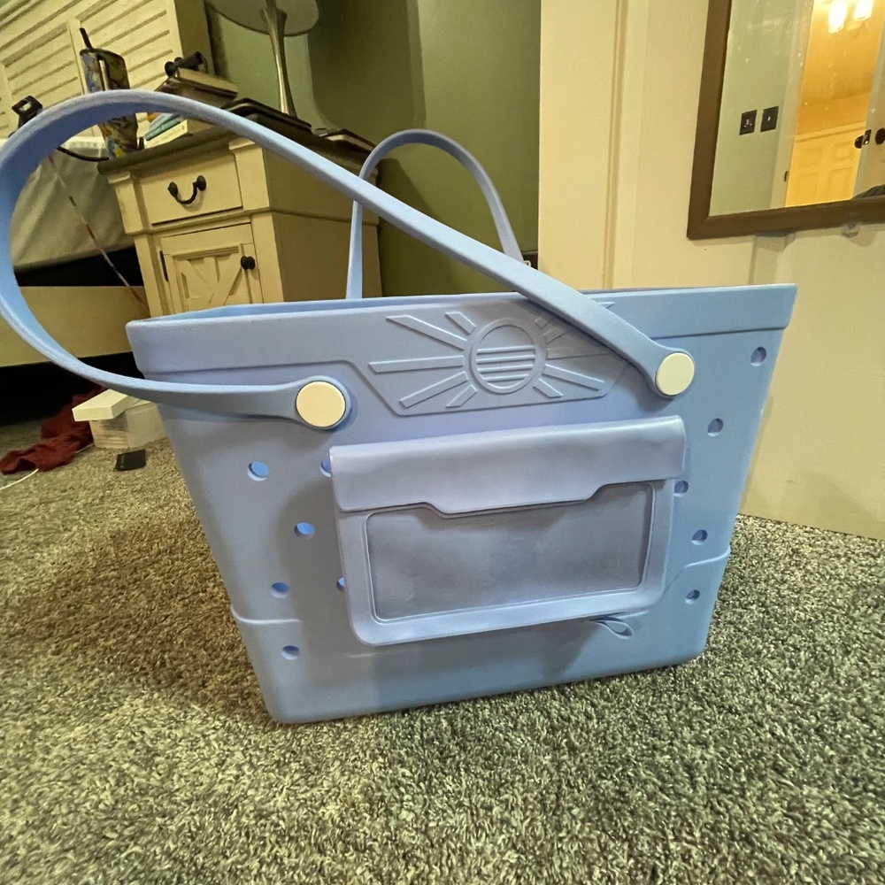 Beachcomber Blue Tote Beach Bag - Picture 2 of 3